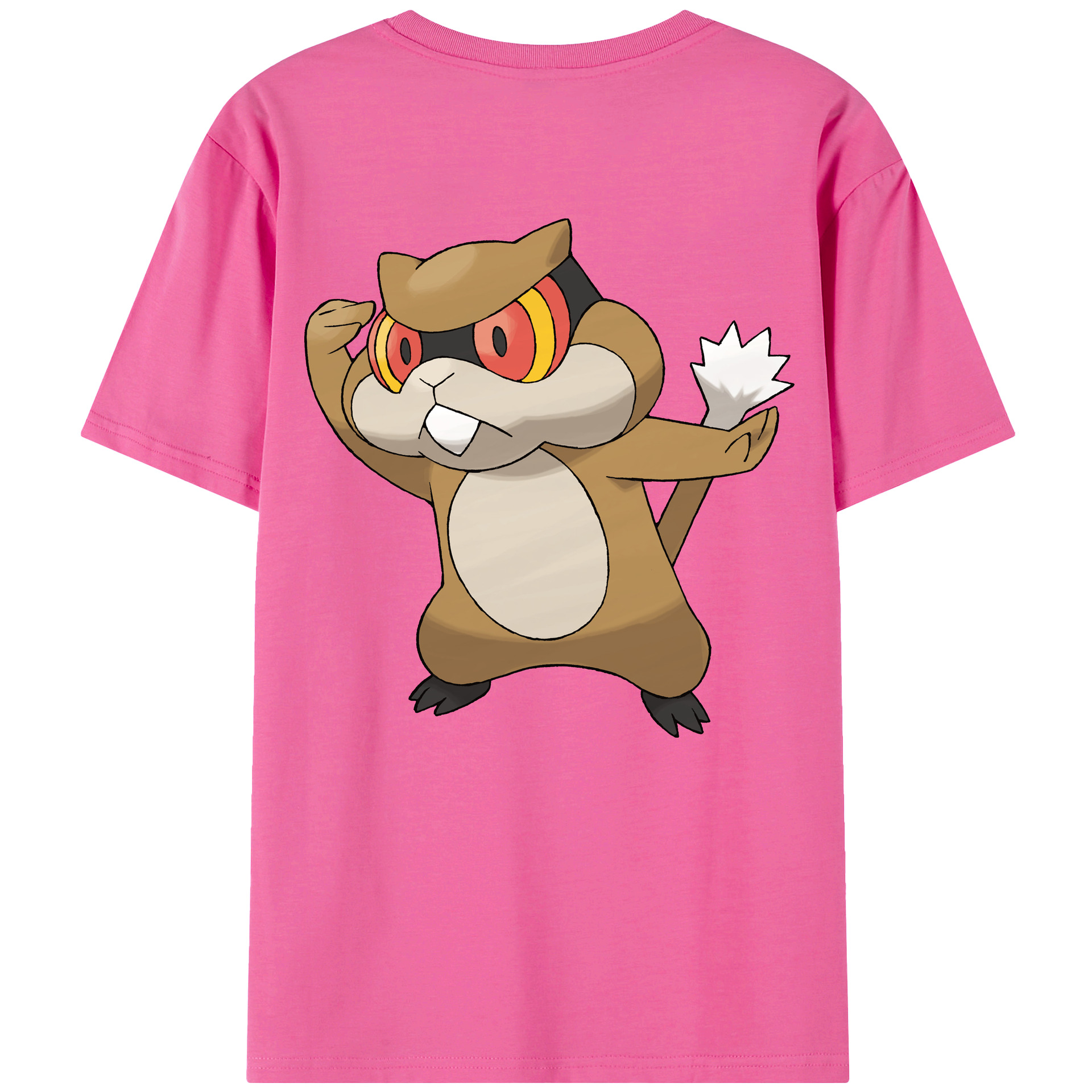 （画像用） ポケットモンスター Pokémon レディース半袖Tシャツ(バックプリント)